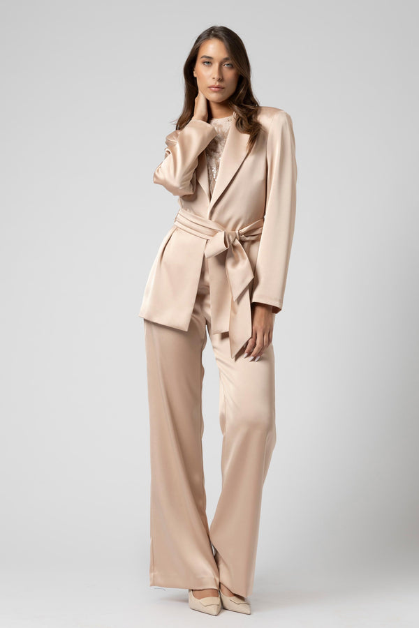 Pantaloni in tessuto lucido - Trousers DALINDAX