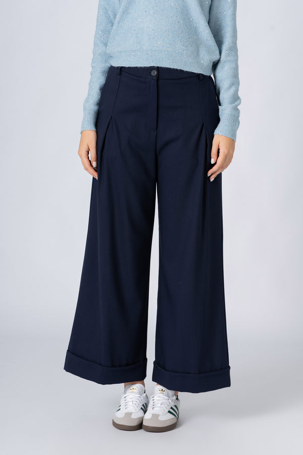 Ankle length rolled business trousers - Trousers BARBARAX