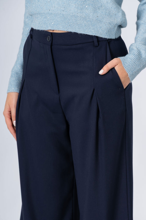 Ankle length rolled business trousers - Trousers BARBARAX