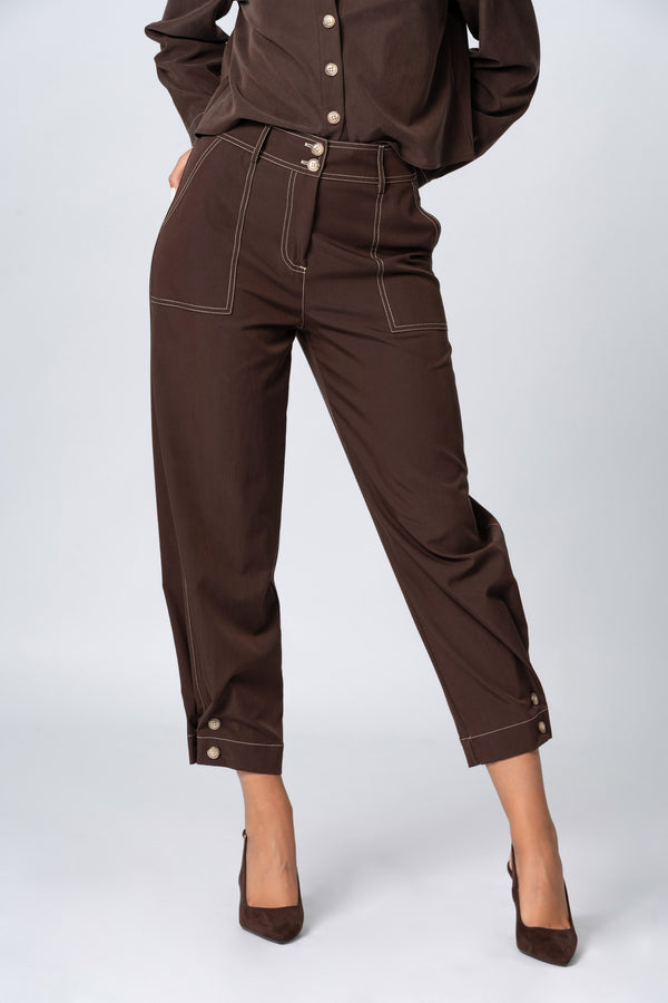Pantaloni carrot fit - Pantalone Fashion STEVEX
