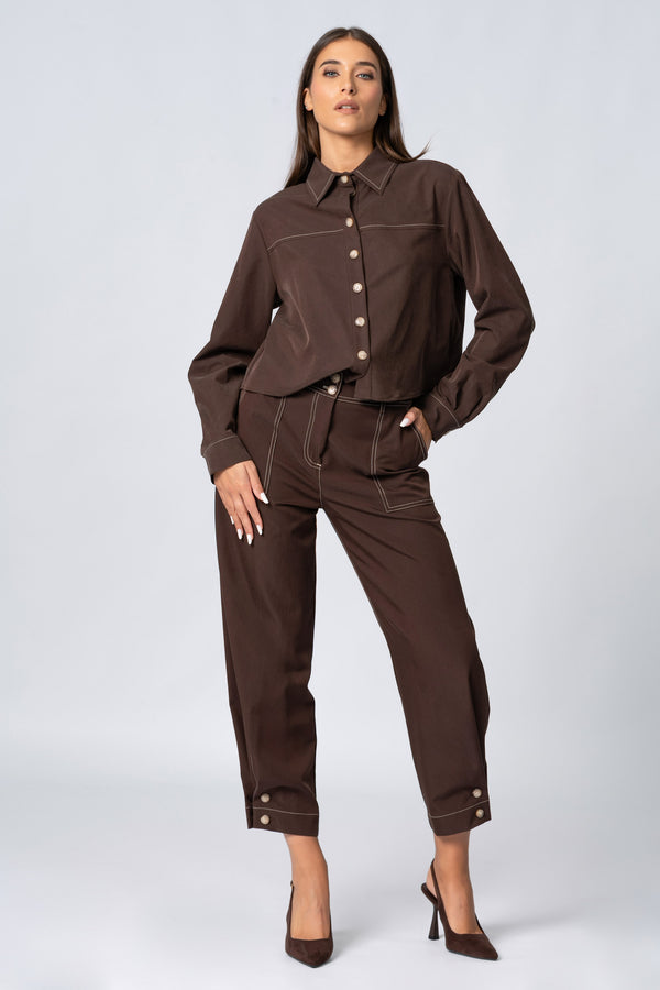 Pantaloni carrot fit - Pantalone Fashion STEVEX