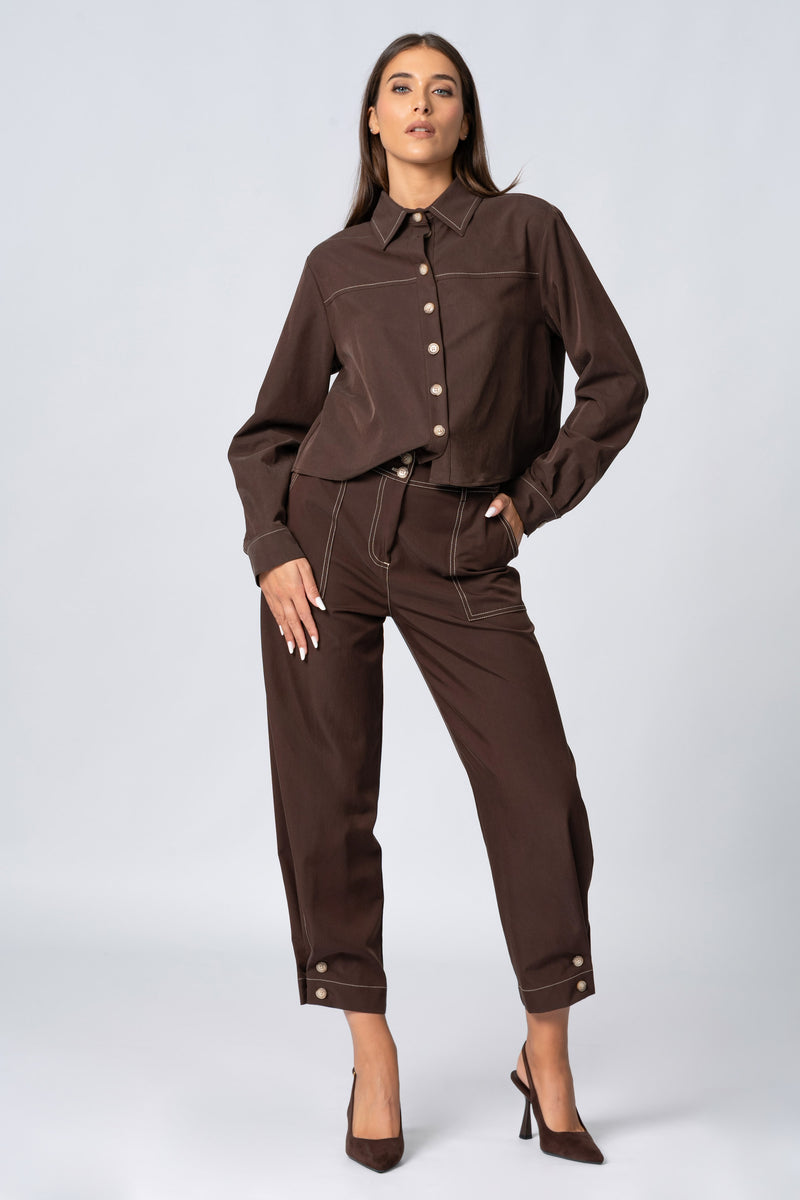 Pantaloni carrot fit - Pantalone Fashion STEVEX