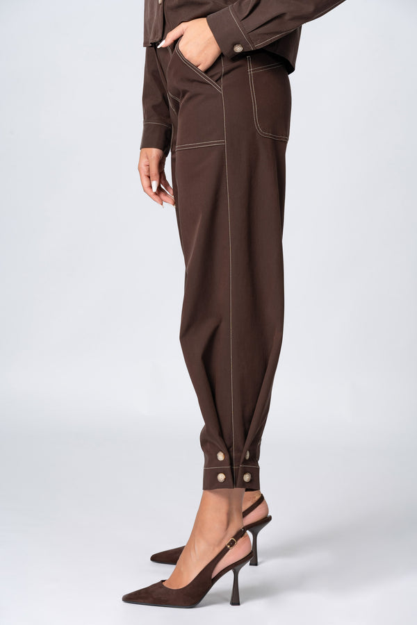 Pantaloni carrot fit - Pantalone Fashion STEVEX