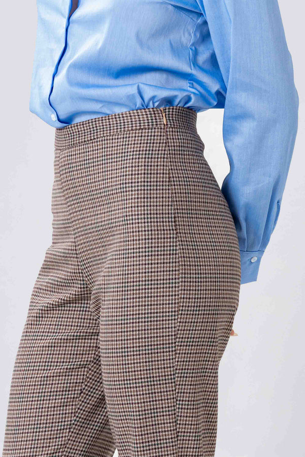 Pantaloni fantasia check - PANTALONE FASHION BEKISX