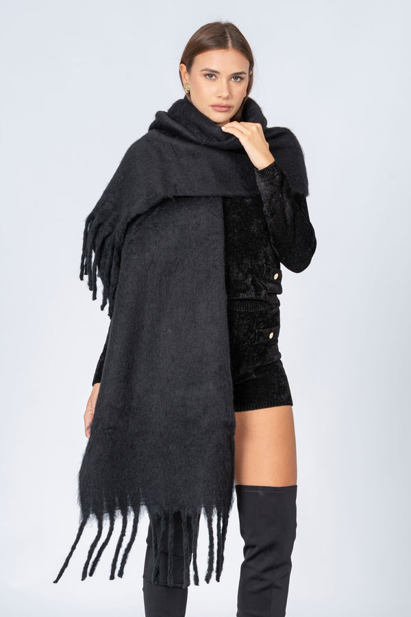 Sciarpa con frange - SCIARPA TESTAX