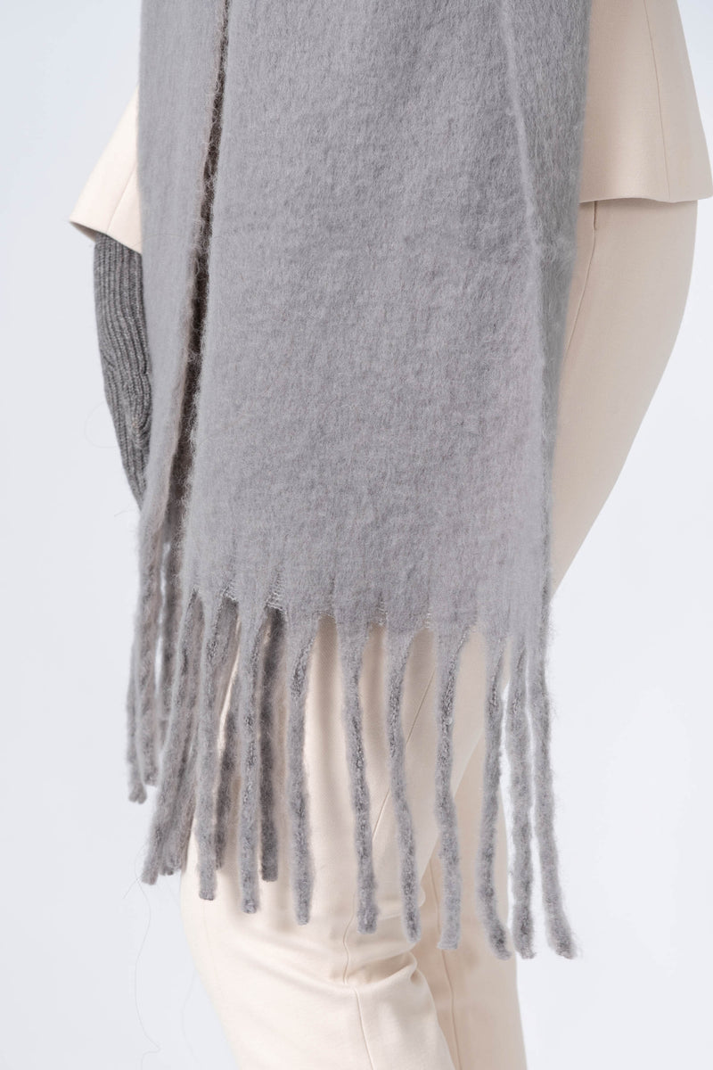Sciarpa con frange - SCIARPA TESTAX