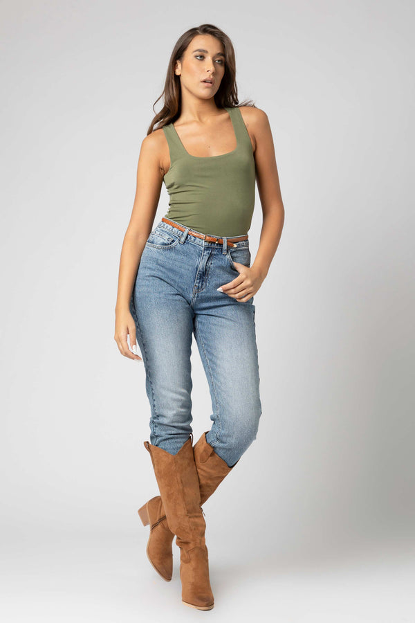 Top con spalline larghe - Top HUPAX