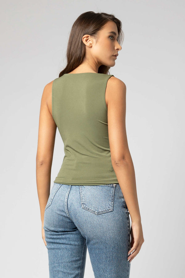 Top con spalline larghe - Top HUPAX