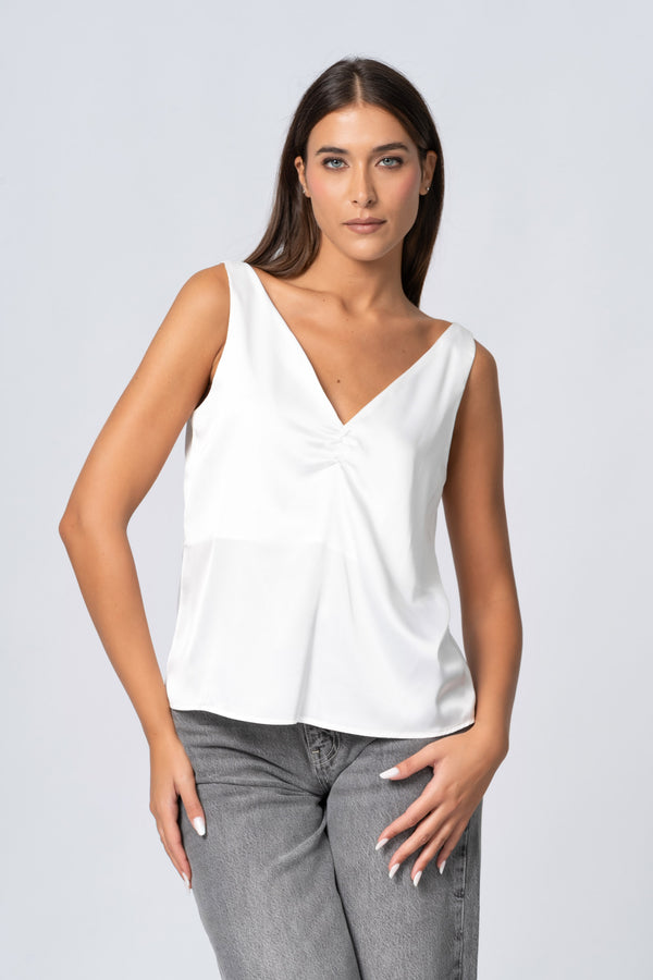 Top con scollo a V - Top SELINAX