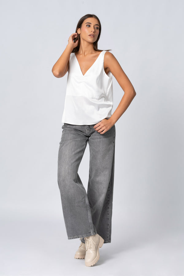 Top con scollo a V - Top SELINAX