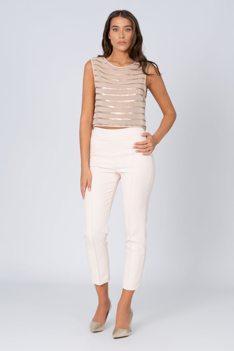 Top smanicato con paillettes - Top STARX Kocca RTW