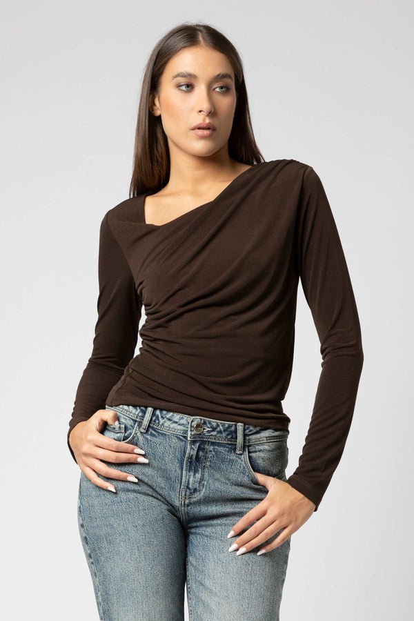 T-shirt con scollo morbido - T-Shirt M/L YANDAX