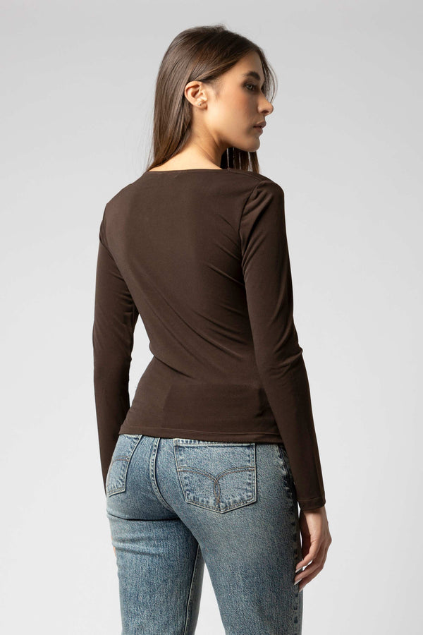 T-shirt con scollo morbido - T-Shirt M/L YANDAX