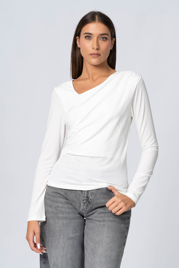 T-shirt con scollo morbido - T-Shirt M/L YANDAX