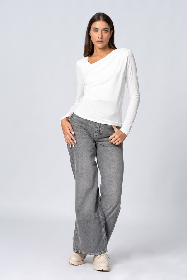 T-shirt con scollo morbido - T-Shirt M/L YANDAX