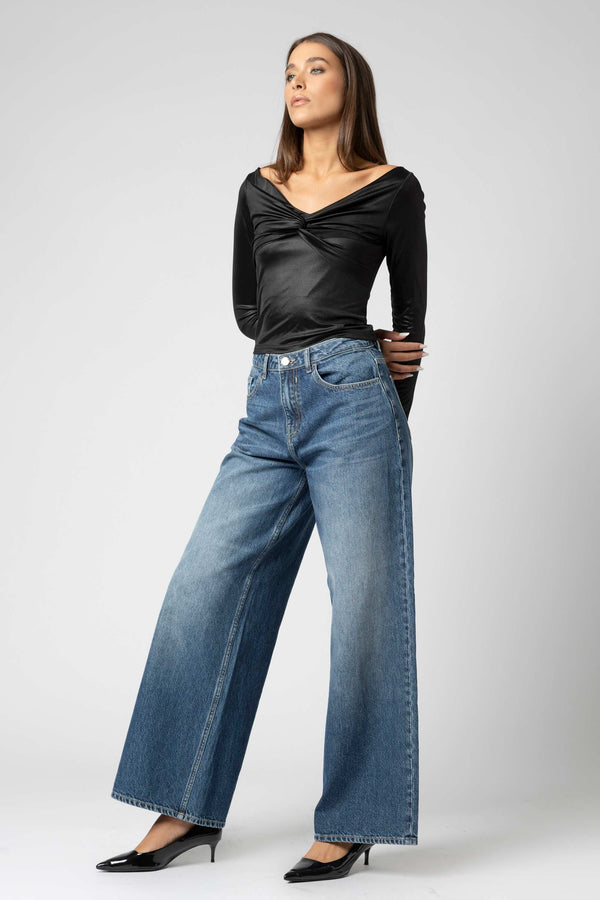 T-shirt con scollo ampio - T-shirt WELMANX
