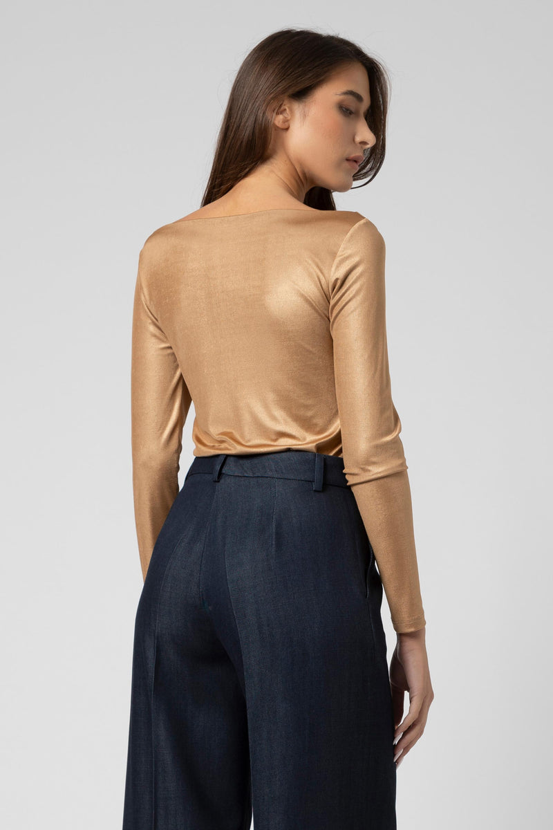 T-shirt con scollo ampio - T-shirt WELMANX