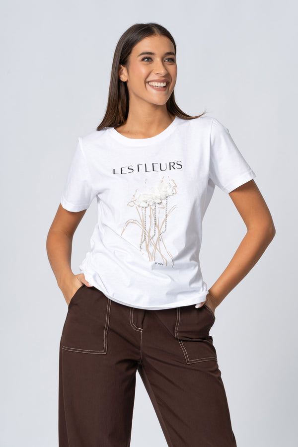 T-shirt con dettagli gioiello - T-Shirt M/M BEGMURX