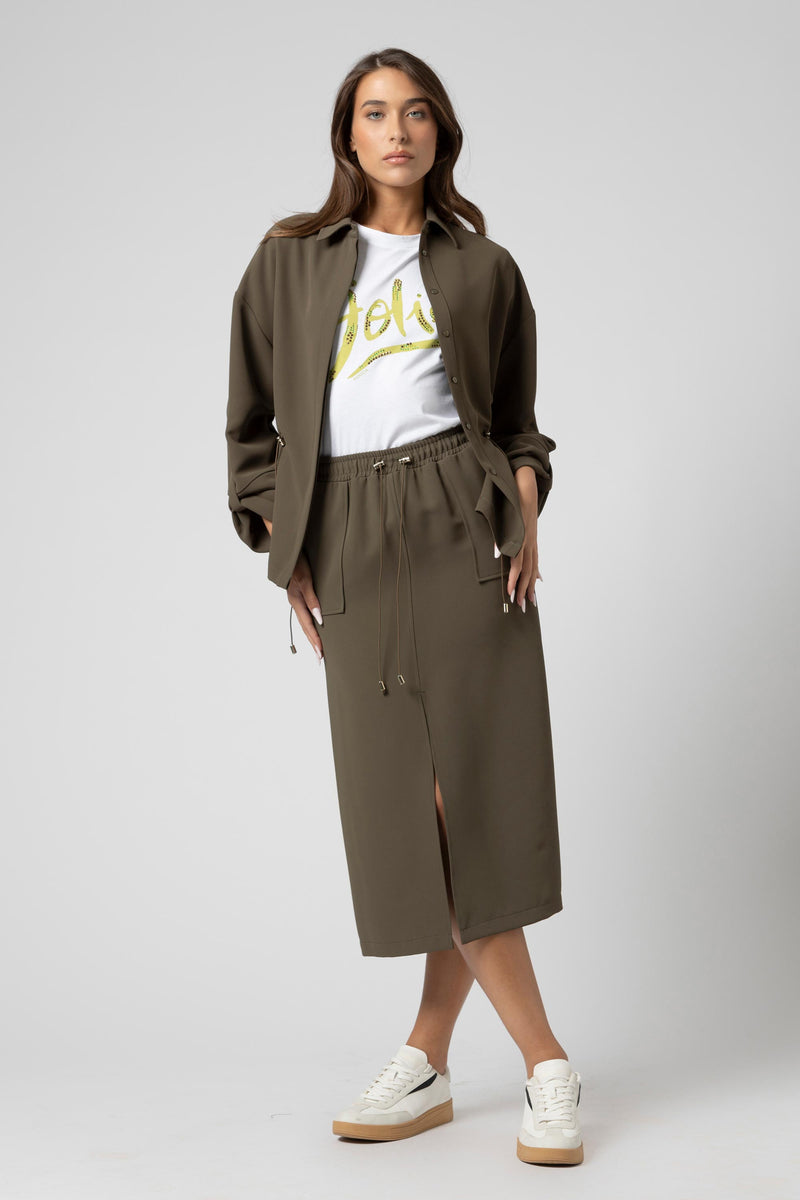 T-shirt con risvolto - T-shirt LAONUX