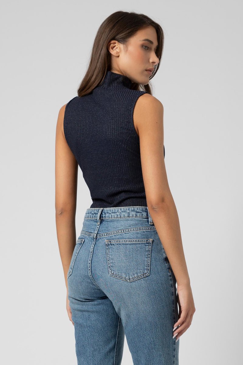 Top senza maniche in lurex - T-shirt THESYX