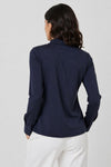 Blusa da donna in viscosa con bottoni e maniche lunghe - Blusa CELHYAN