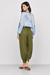 Blusa in viscosa con stampa floreale e fiocco al collo - Blusa COCLITE