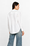 Camicia da donna in cotone con taschini e maniche lunghe - Camicia JUTTE