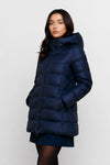 Chaqueta acolchada de mujer con capucha y cremallera - Chaqueta de plumas SHYMONNE