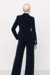 Suit with a single-button blazer and wide-leg trousers - EDELMA Jacket