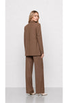Double-breasted blazer with lapels and flap pockets - HOSKAR Jacket