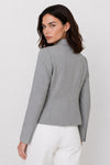 Double-breasted tailored jacket in a stretch viscose blend - COMANO Jacket