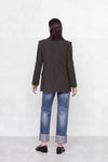 Tailored checked jacket in cotton and virgin wool - CLEMENTE Jacket