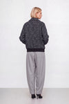 Double-breasted jacket in a herringbone cotton blend - REDENTO Jacket