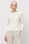 Maglia girocollo da donna in 100% lana a maniche lunghe - Maglia JUNIN
