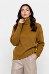 Ribbed jumper with a roll neck and long sleeves - ERNNIO Jersey