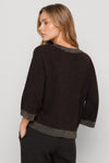 Maglia girocollo rilassata in viscosa, lana e cashmere - Maglia HERCULES