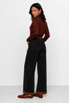 Long-sleeve jumper in a wool blend with metallic threads - HERENVARNO Jersey