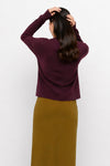 Maglia con scollo a V in viscosa, lana e cashmere - Maglia RODOPIANO