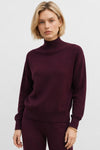 Maglia dolcevita da donna in 100% lana a maniche lunghe - Maglia CORENO
