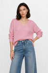 Maglia da donna a maniche lunghe in mohair e lana - Maglia DESIDERATO