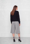 Cardigan da donna in lana con paillettes e scollo a V - Maglia M/L CUNIBERTO