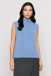 Pull à col roulé sans manches en mohair mélangé côtelé - Pull S/M CALPURNIA