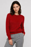 Pull pour femme en maille à col rond et manches longues - Pull BAYLEE