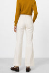 Women's trousers in stretch cotton with a high waist - Colored Trousers LULLACAT