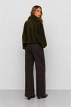 Pantaloni a gamba larga in cotone con catena - Pantalone Color Con Catena LULLACAT
