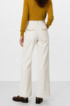 Pantaloni da donna in cotone con catena decorativa - Pantalone Color Con Catene KESIDIO