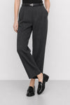 Tailored trousers with a pleated high waist and straight leg - LUPPO Trousers