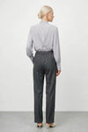 Pantalone sartoriale da donna dal taglio dritto con tasche - Pantalone EVIDIO