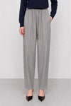 Viscose blend trousers with a high drawstring waist - CORNELIO Trousers