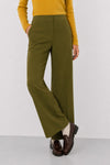 Wide-leg trousers with a high waist and side pockets - CRISPOLO Trousers